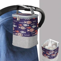 baby insulation breast milk bottle thermal bag portable dot mummy travel infant feeding milk keep warm stroller hang tote