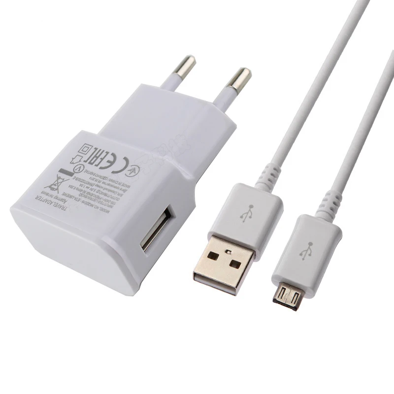 Настенный адаптер для быстрой зарядки 5 В 2 А USB кабель Samsung Galaxy A80 A70 A40 A8 A9 2018 A5 A7 2017 C7