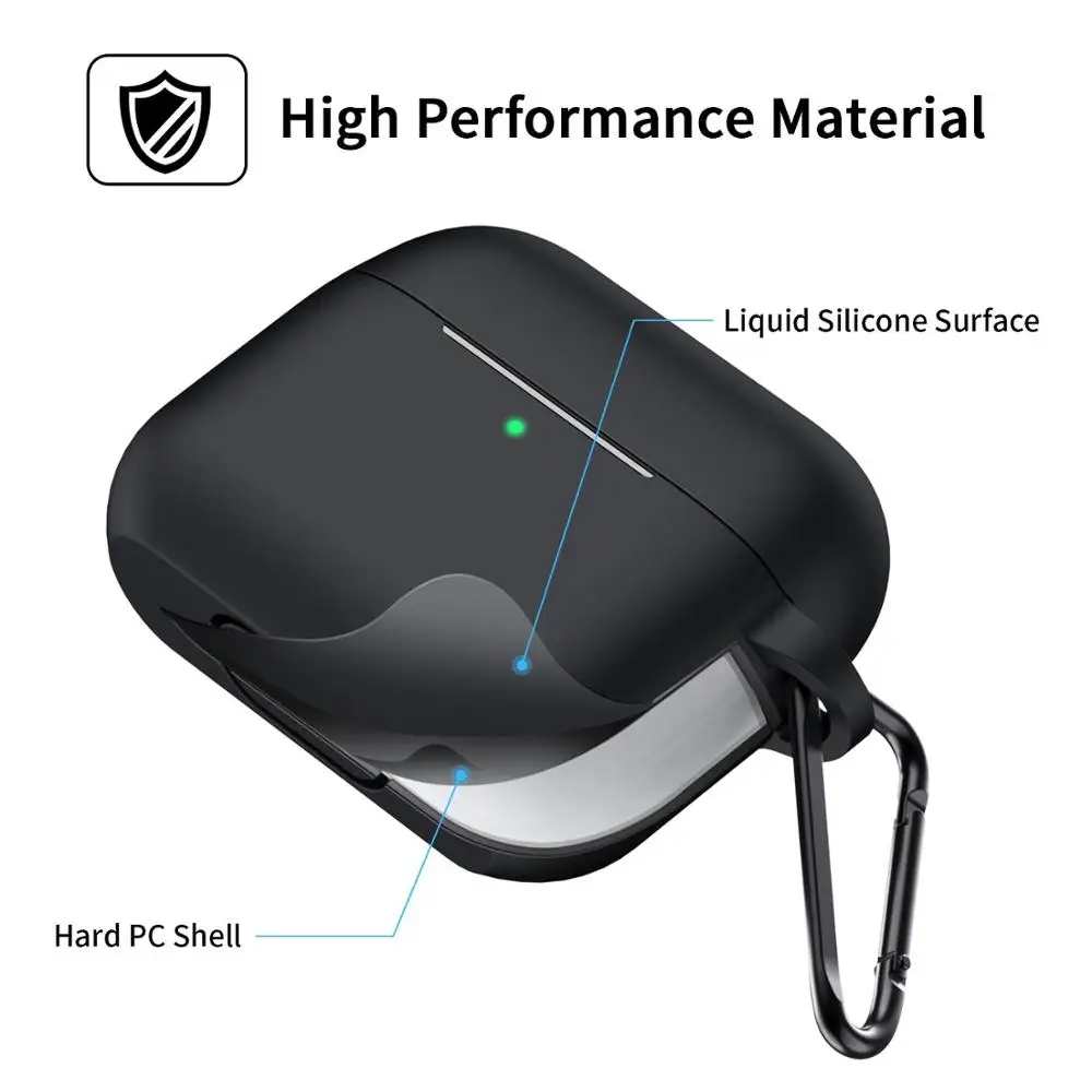 Силиконовый чехол LOERSS для Apple Airpods Pro мягкий TWS Bluetooth наушников 3 20 защитный
