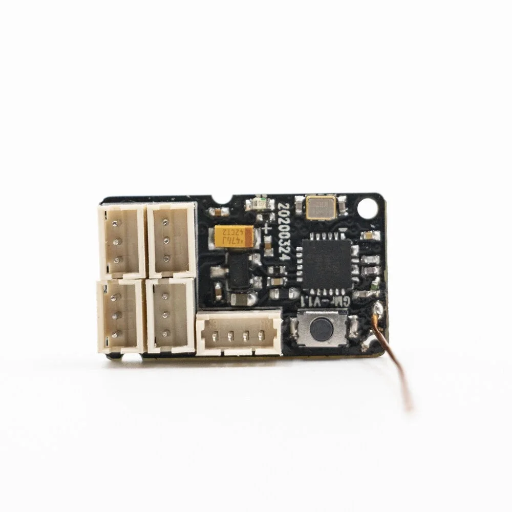FlySky GMR 2 4 ГГц 4CH AFHDS 3 Micro RC приемник PWM выход совместимый PL18 NB4/Lite для