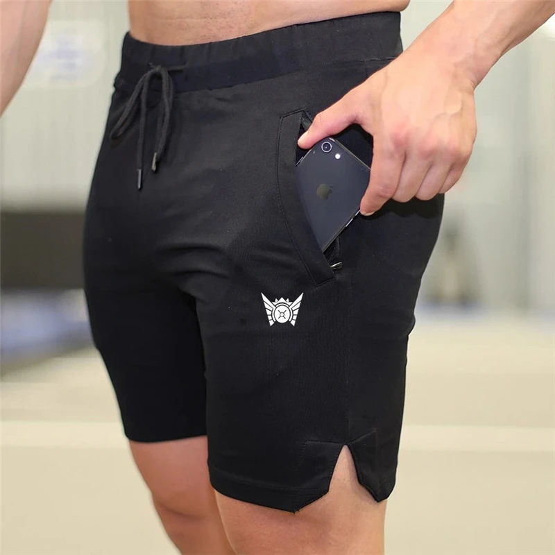 Летние Новые мужские повседневные Брендовые спортивные шорты для фитнеса