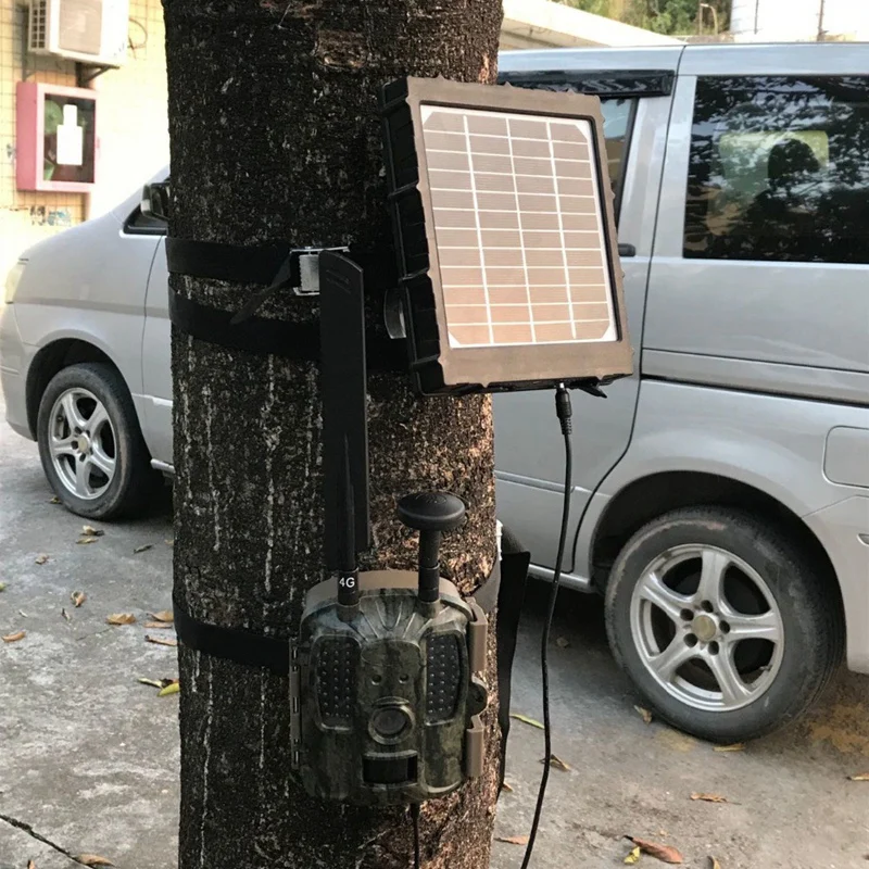 Солнечное зарядное устройство для охотничьей камеры 4G|Камеры охоты| |