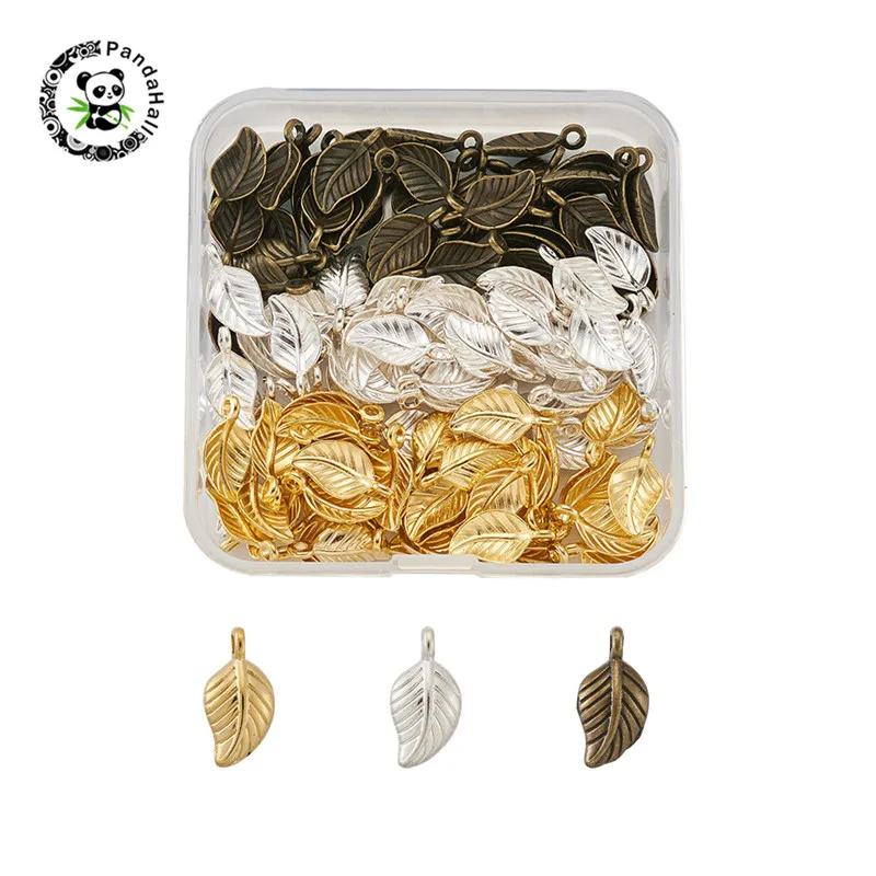 1 коробка подвески из сплава в тибетском стиле для ювелирных изделий ожерелья