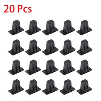 20pcs car rocker panel clip accessories black nylon fit for chrysler jeep grand cherokee 1999 on 5fr56dx9 for car clips tools