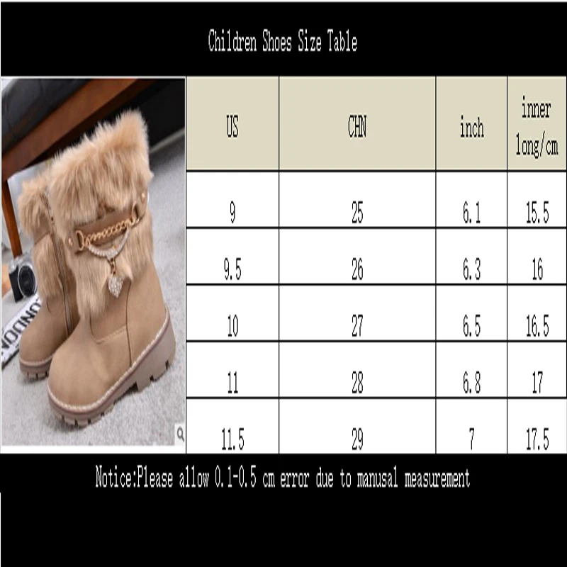 

2019 new winter boots the rabbit children girls boots non-slip snow boots warm big virgin girls boots