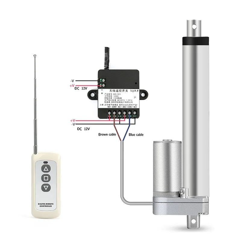 Радиочастотный пульт дистанционного управления 12 в электрический линейный