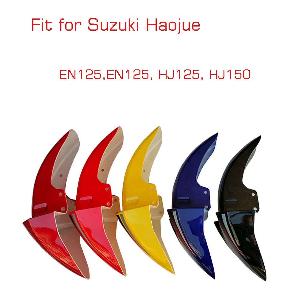 

Motorcycle Plastic Mudguard for Haojue Suzuki EN125 EN150 HJ125 HJ150 ABS Red Blue Black Front Fender Front Wheel Parts 1Pc