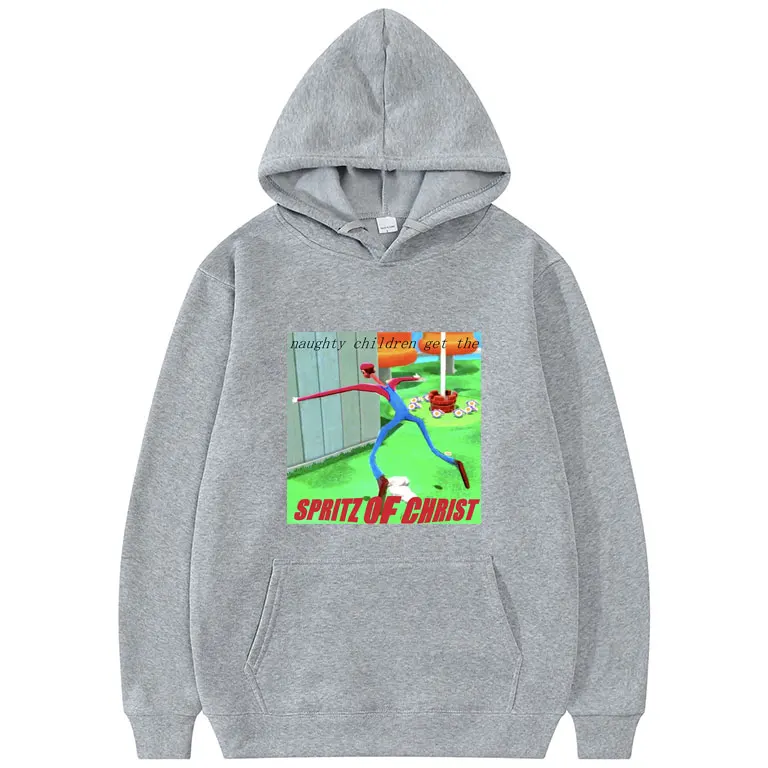 

Naughty Children Get The Spritz of Christ Hoodie Men Women Fashion Creativity Hoodies Unisex Couples Oversized Loose Sweatshirt