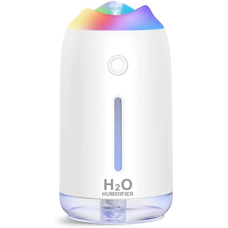 

Car Humidifiers, Mini Essential Oil Diffuser Cool Mist Humidifiers for Home Air Portable Ultrasonic Humidifier