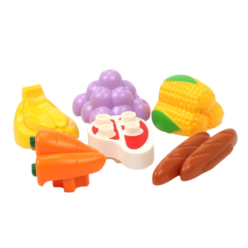 Совместимые Кирпичи для фермы большие строительные блоки аксессуары украшения