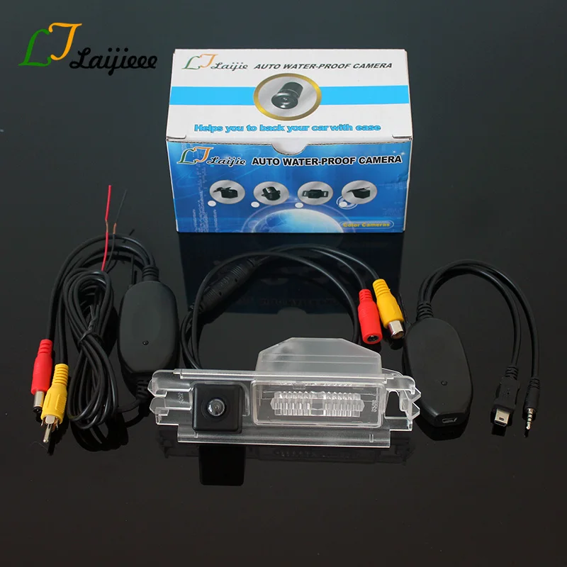 For Renault Dacia Sandero I II 2007~2019 RCA AUX Auto Wireless Rearview Camera / HD CCD Night Vision Car Backup Reverse | Автомобили и
