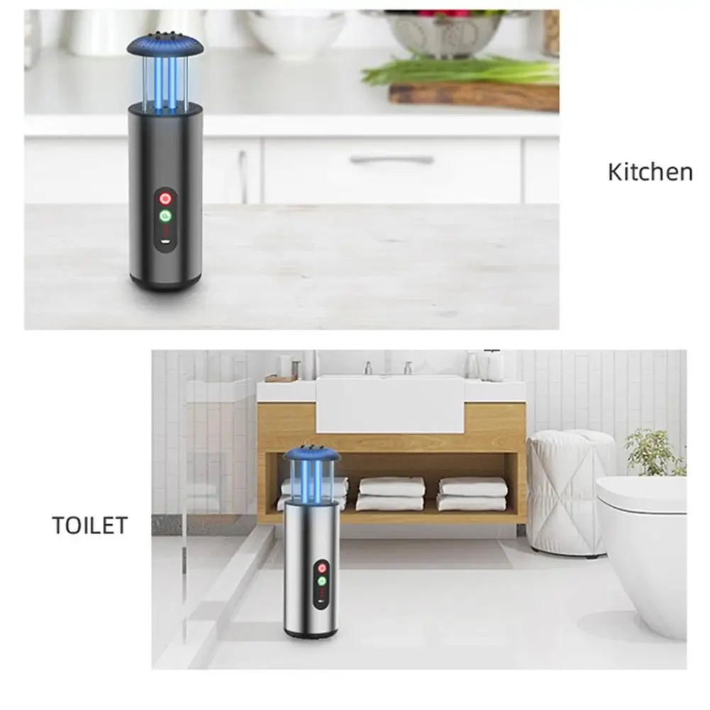 

In-stock Car Air Purifier Ultraviolet Sterilization Ozone Anion Purification Air Cleaner For Odor Smoke Dust Mold Removal