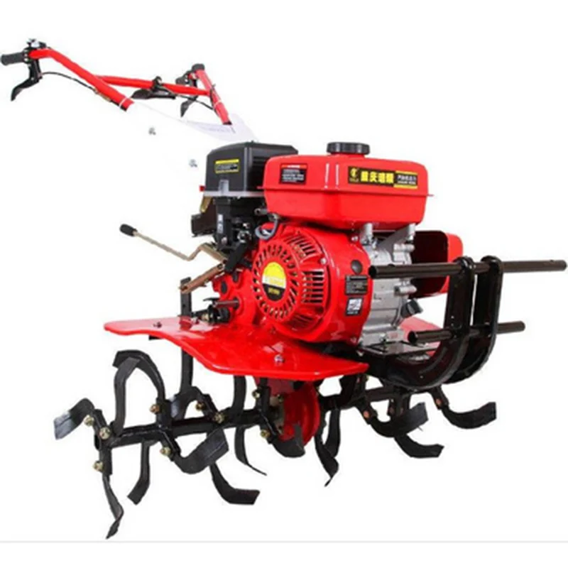 

Gasoline Arable Land Machine Large Multifunctional Rotary Equipment Spring Ploughing Turning Machine Plow Hand Push Plowing Tool