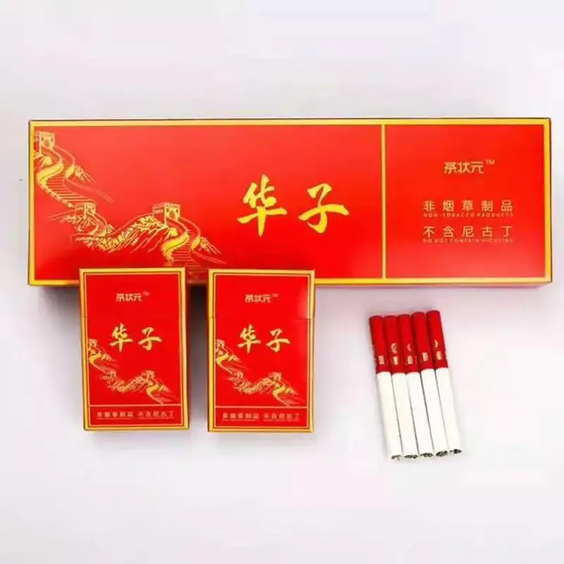 

New Arrival Healthy Herbal Tea Smoke Mix Flavor Chinese Cigarette to Quit Smoking No Nicotine Tobacco Cigarettes Tea