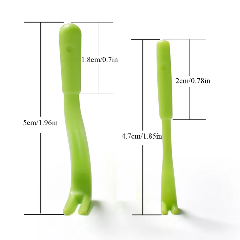 

2PCS/Set Flea Remover Hook Solid Color PVC Twist Hook Creative Pet Products Useful Pet Flea Clip Tools Dogs Accessories