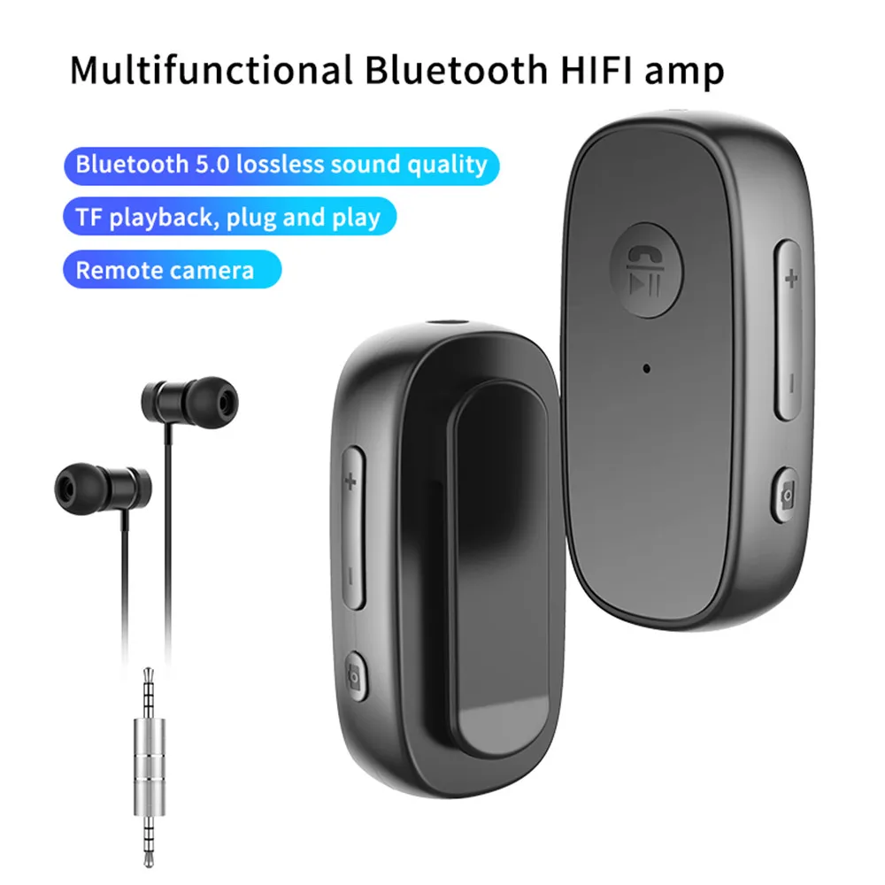 

Беспроводной Bluetooth-аудиоприемник с разъемом 5,0, приемник Bluetooth 3,5 мм, адаптер AUX для автомобильных наушников, динамиков, музыки