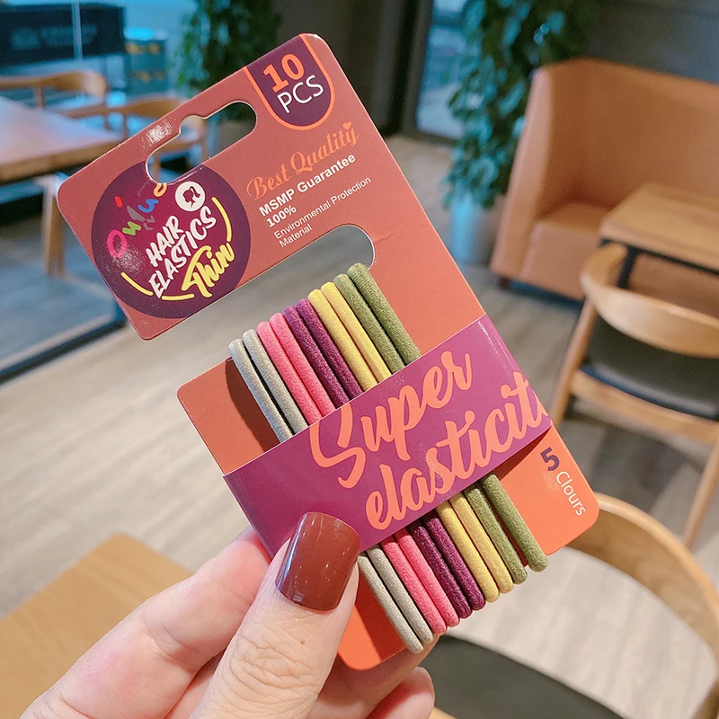 Резинки для волос Детские эластичные 10 шт./упаковка 5/4 см | Аксессуары одежды