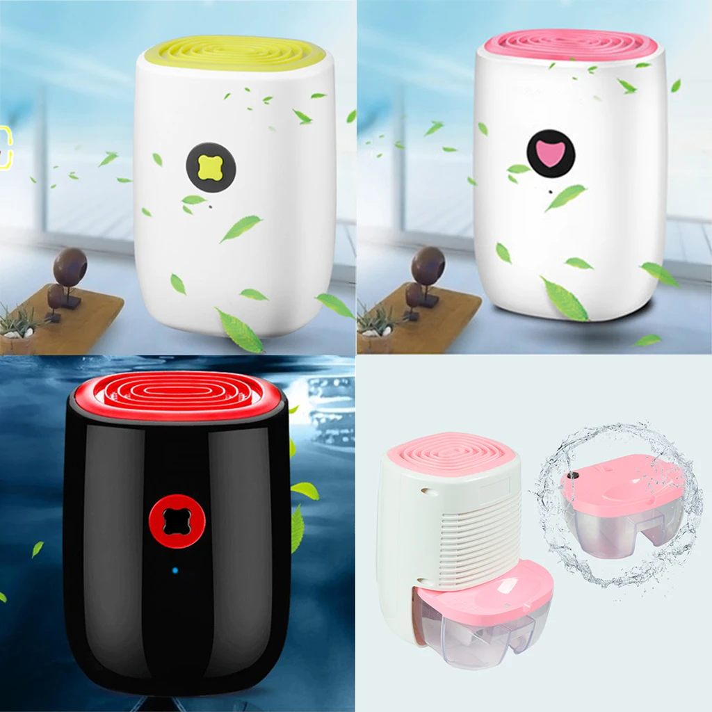 

Mini 800ml Dehumidifier Electric Drying Damp Moisture Absorber Bedroom