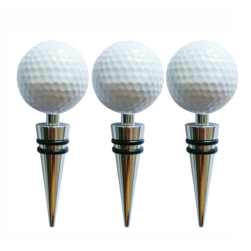 Подарочные заглушки для бутылок Golfer из сплава кухни новинка гольфа пробки пива и