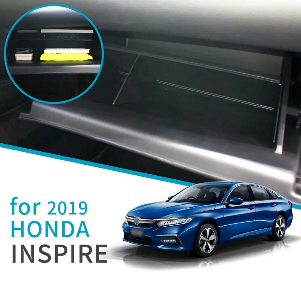 Smabee Car Glove Box Interval Storage for Honda Accord 2018 2019 Inspire Accessories Console Central Co-pilot | Автомобили и
