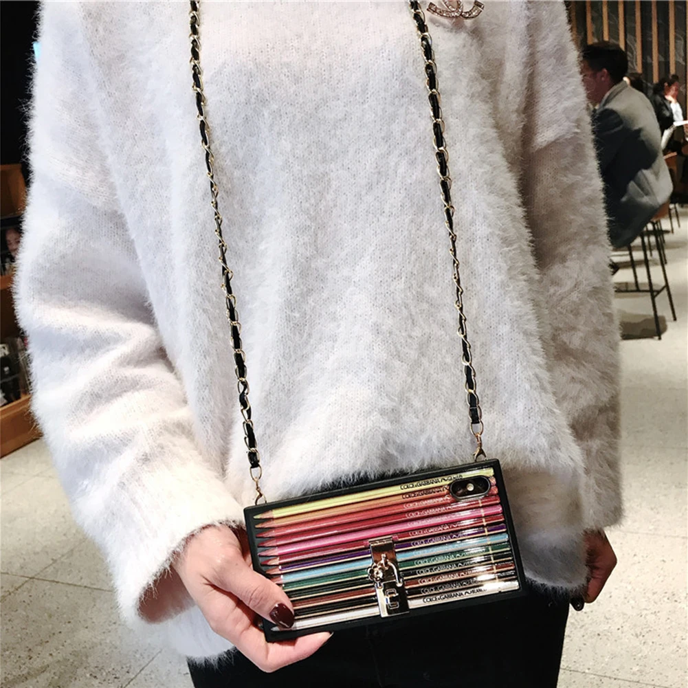 Мягкий ТПУ ремешок-держатель чехол для телефона iPhone X XS XR MAX 6 6S 7 8 Plus Радуга Ручка