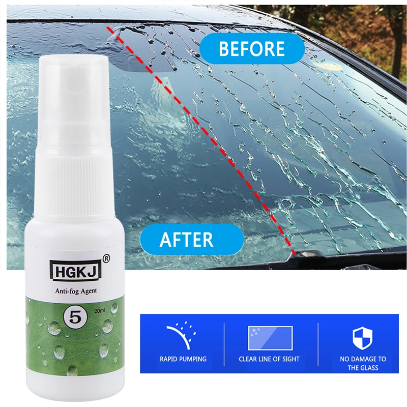 

HGKJ-5-20ml Ati-Fog средство предотвращает запотевание, прозрачное видение, Водоотталкивающее средство для автомобильного интерьера, ветровое сте...