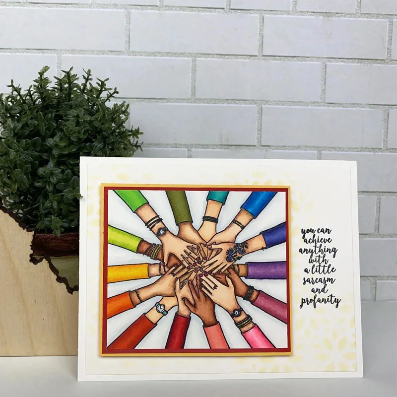 MyTribe прозрачный силиконовый штамп для скрапбукинга сделай сам Мягкая Печать 2020 |