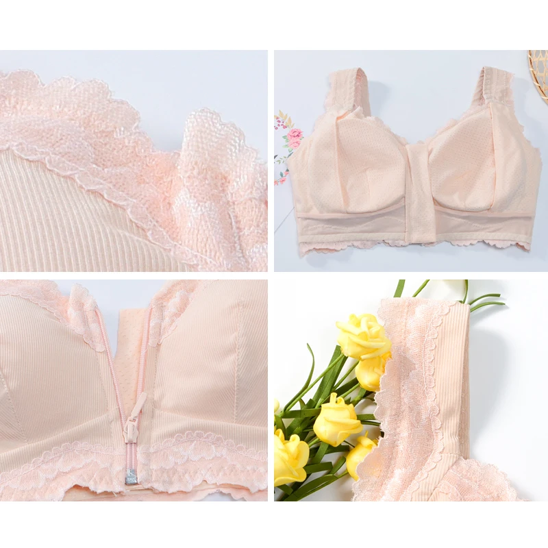 Женский Корректор осанки с полным покрытием застежка молния спереди хлопковый