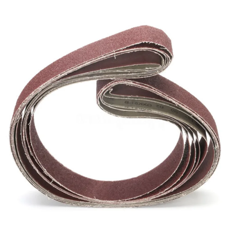 

50x 182x5mm Sanding Belt Sander 36-150 Grit For Polishing Grinding Abrasive Tool