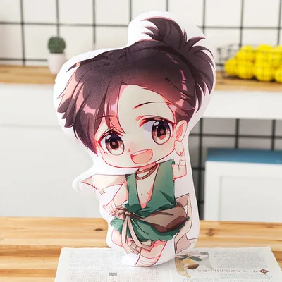 

Japan Anime 48cm Demon Slayer Pillow Animation Peripheral Two-dimensional Q Edition Hyakki Pill Double-sided Pillow