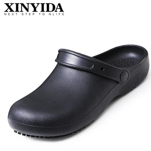 Обувь для шеф-повара для кухни, нескользящая медицинская защитная Рабочая обувь, лабораторная рабочая обувь для врача хирургической медсестры, мужская, женская, большого размера, мужская, большого размера 36-47