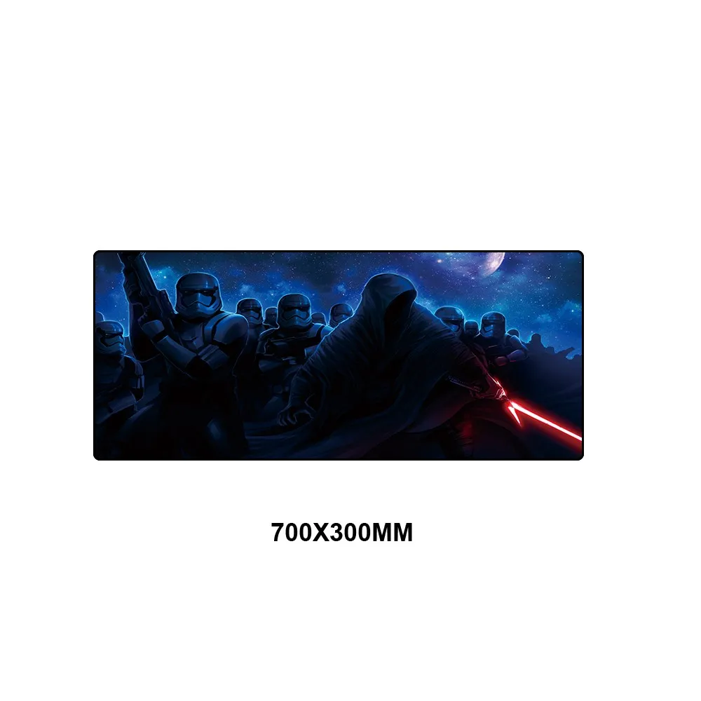 StarWars-065 Star Wars 70x30 см большой игровой коврик для мыши с клавиатурой компьютерный игровой планшет Настольный коврик для мыши с блокировкой края XL офисные коврики для мыши - Цвет: StarWars-065