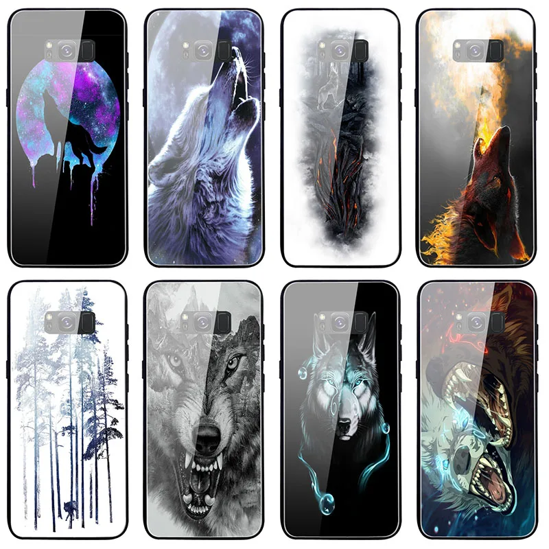Чехол из закаленного стекла для Samsung Galaxy A10 A20 A40 A50 A70 A80 A51 A71 M10 M20 M30 A6 A8 Plus|Бамперы| |