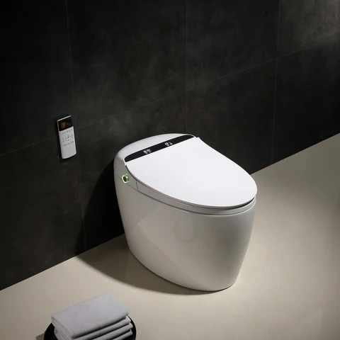 Светодиодный дисплей для унитаза - изображение