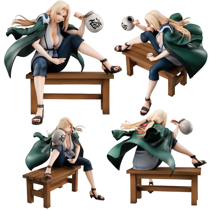 

MegaHouse Japanese Anime Tsunade GK Statue PVC Action Figure Toy Game Statue Anime Figure Collection Model Doll Gift