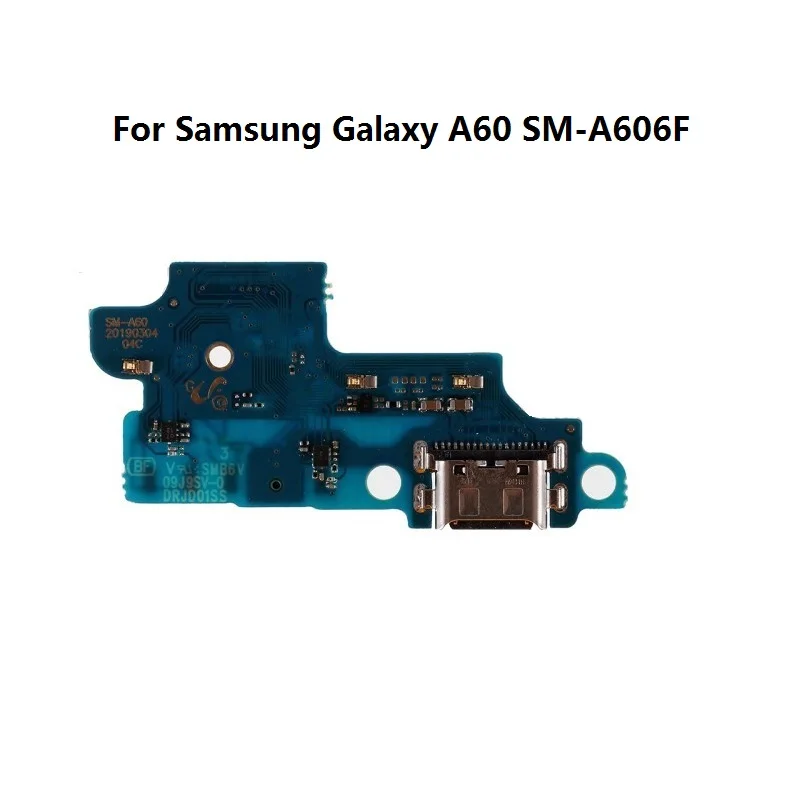 A60 A606F No IC Гибкий кабель для зарядки и порта для samsung Galaxy A10 A105F/A20 A205F/A30 SM-A305F/A40 A405F/A50 A505F/A60 A606F/A70 - Цвет: A60 A606F No IC
