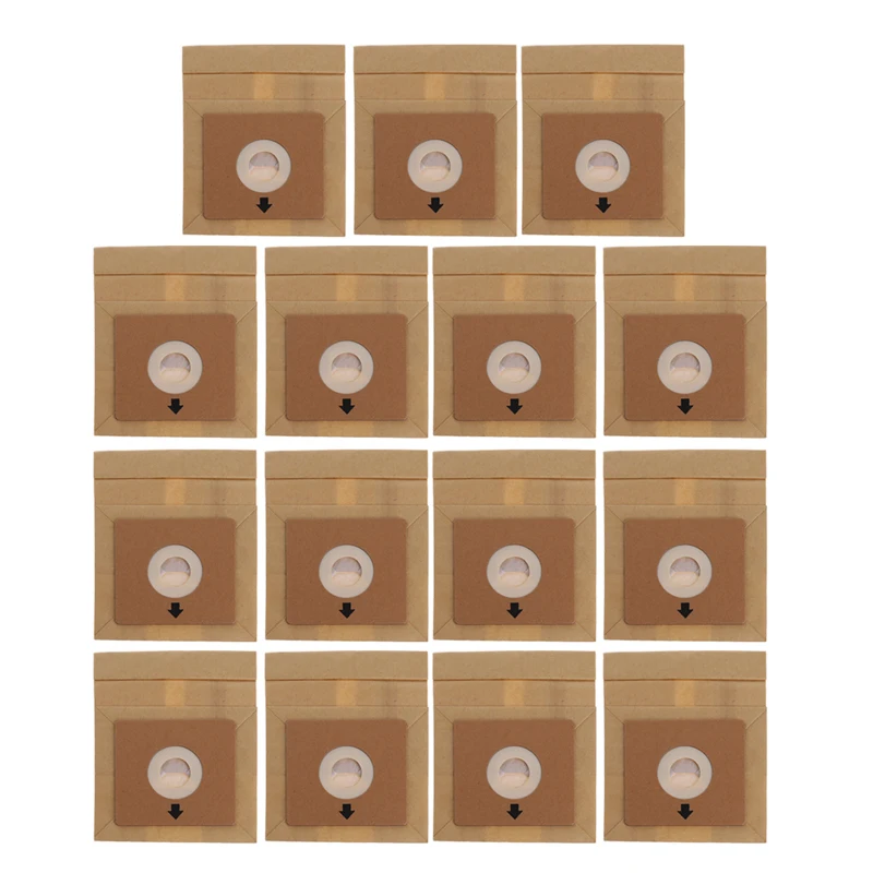 15Pcs Vacuum Cleaner Dust Paper Bags 100*110mm Diameter 50mm Accessories Parts A0NC