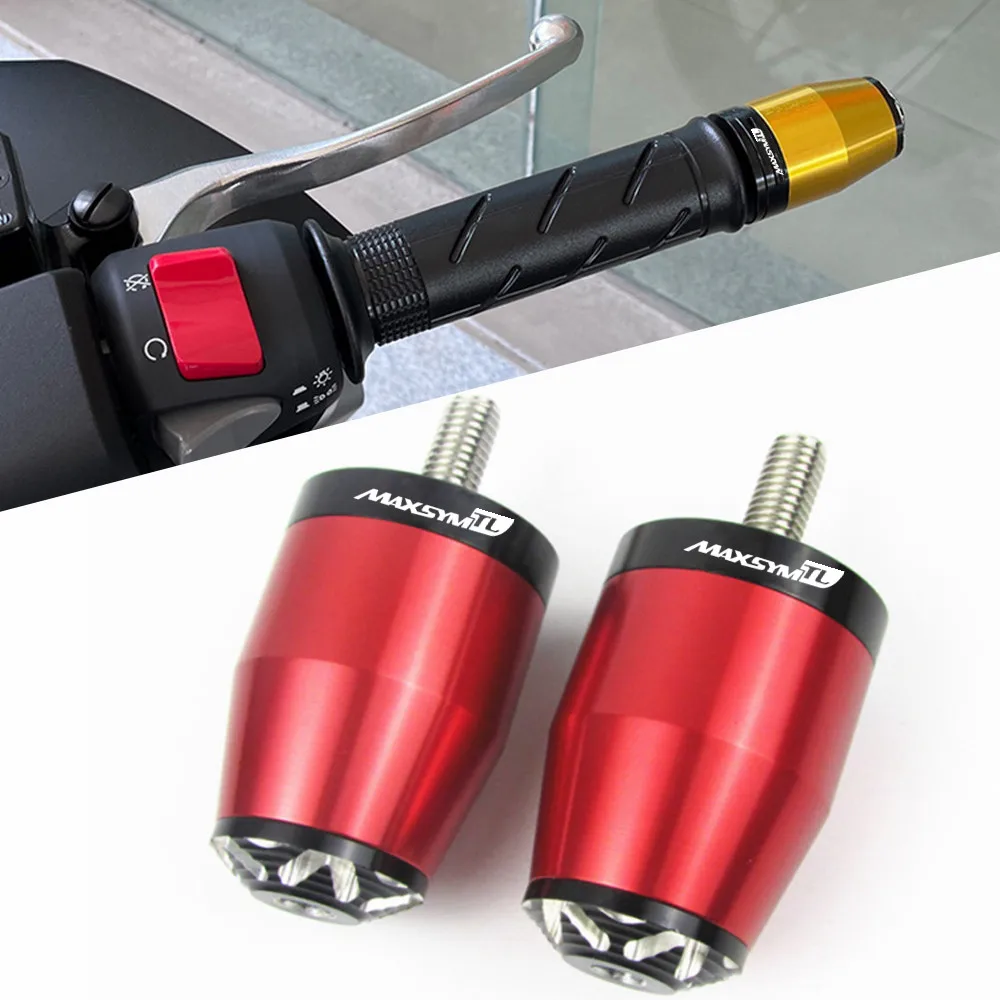 

For SYM MAXSYM TL 500 Maxsym TL500 2020 Accessories Motorcycle CNC Handlebar Grips Handle Bar Ends plug Anti Vibration