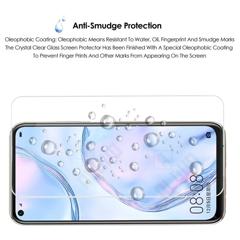 Закаленное стекло для huawei p40 lite защитная пленка P40lite Huawei P30 Lite P20 Pro чехол