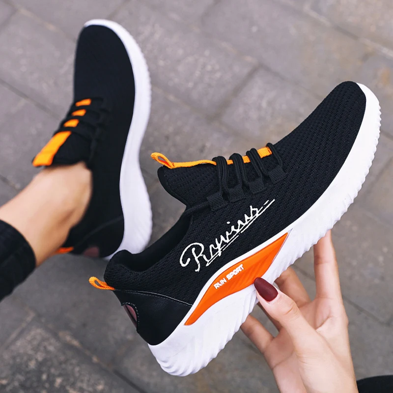 Кроссовки; женская повседневная обувь; дышащая сетчатая обувь; tenis masculino zapatos de mujer