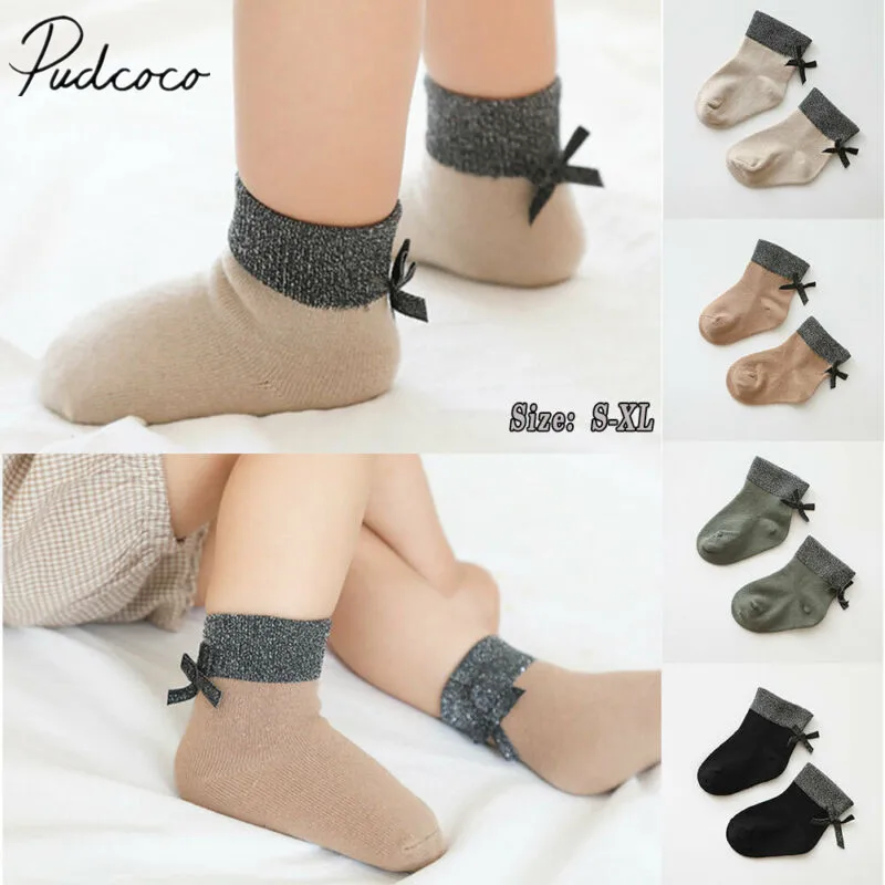 Носки пачки с оборками для маленьких девочек хлопковые носки до колена двумя