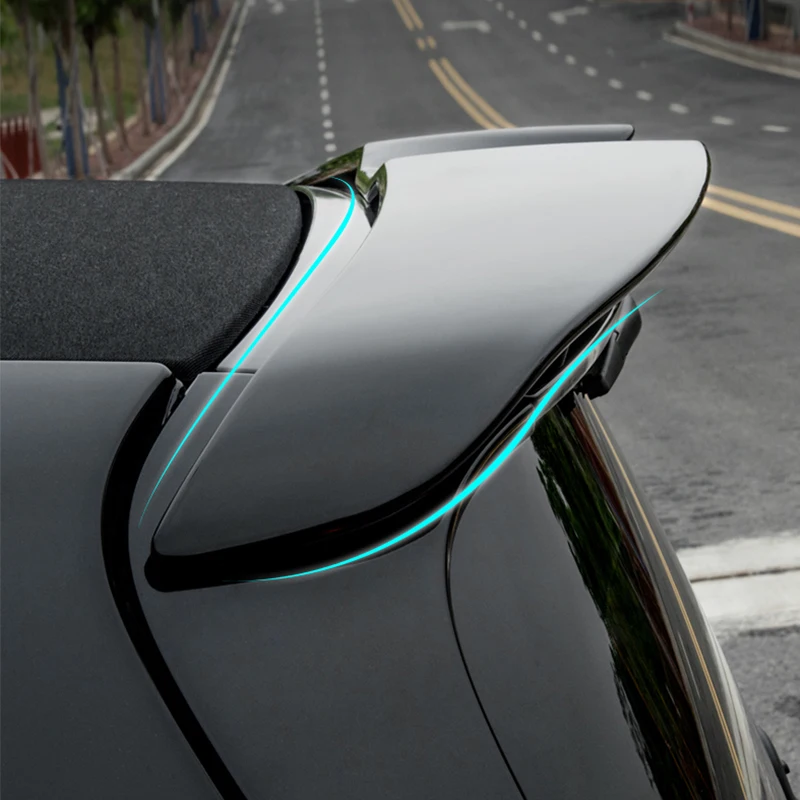 

Car Rear Spoiler Exterior Trim Trunk Wing Spolier Decoration Cover For Mercedes Smart 453 fortwo Car Styling Refit Accessories