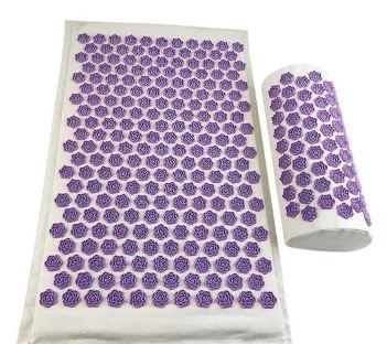 

74*42cm Meditation Cushion Coconut Palm Massage Yoga Mat Accupressure Cushion Mat Spike Needle Accupuncture Massage Mat