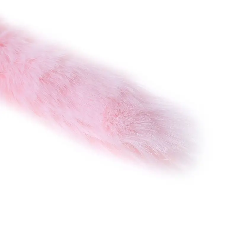 35 см Романтический продукт для взрослых любви розовый лисий хвост Анальная