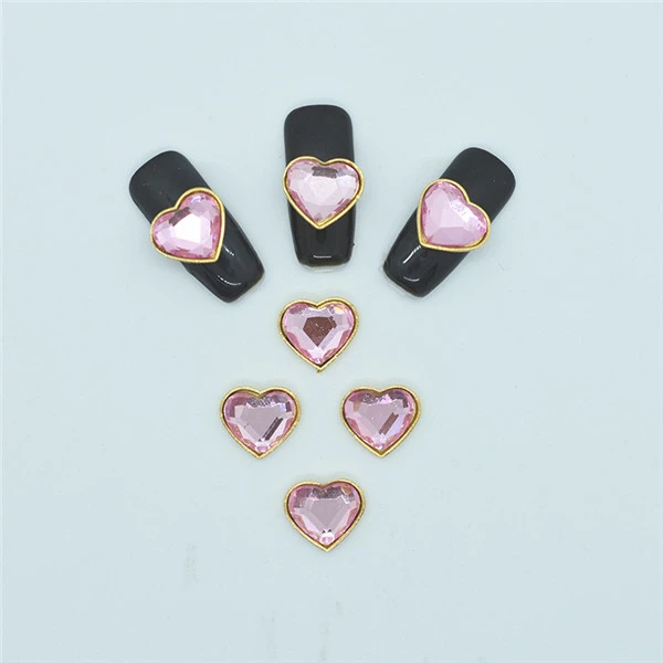 10PCs-926-4 10 шт./партия, 3D украшения для ногтей, аксессуары для ногтей, хрустальные бриллианты, стразы, блестящие 3d украшения - Цвет: 10PCs-926-4