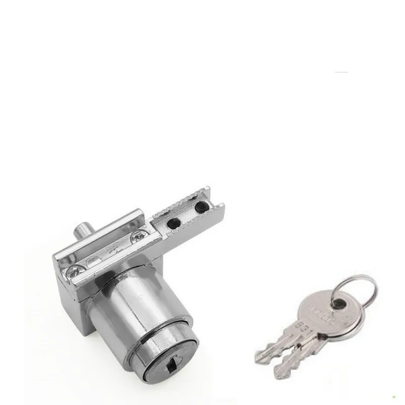 1 шт. цинковый сплав H слайд замок с ключом для ювелирных изделий витрина вина