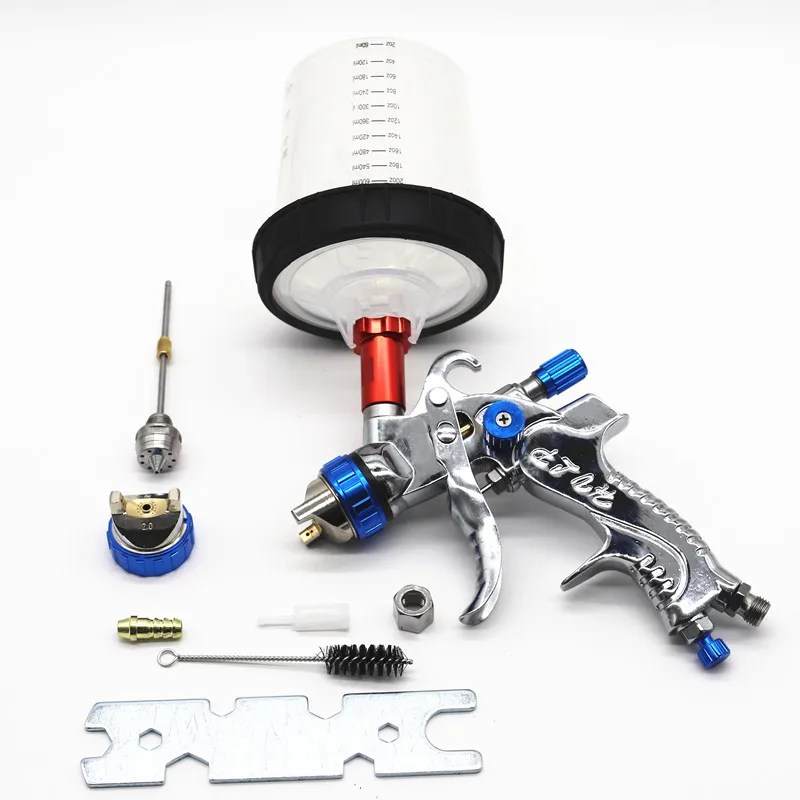 HVLP-чистые чашки Краски распылительного пистолета 1 4/1 7/2 0 мм сопло машины ing
