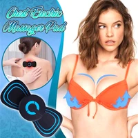 10 modes adjustable chest massage pad breathable breast enhancer massager frequency easy to carry and storage