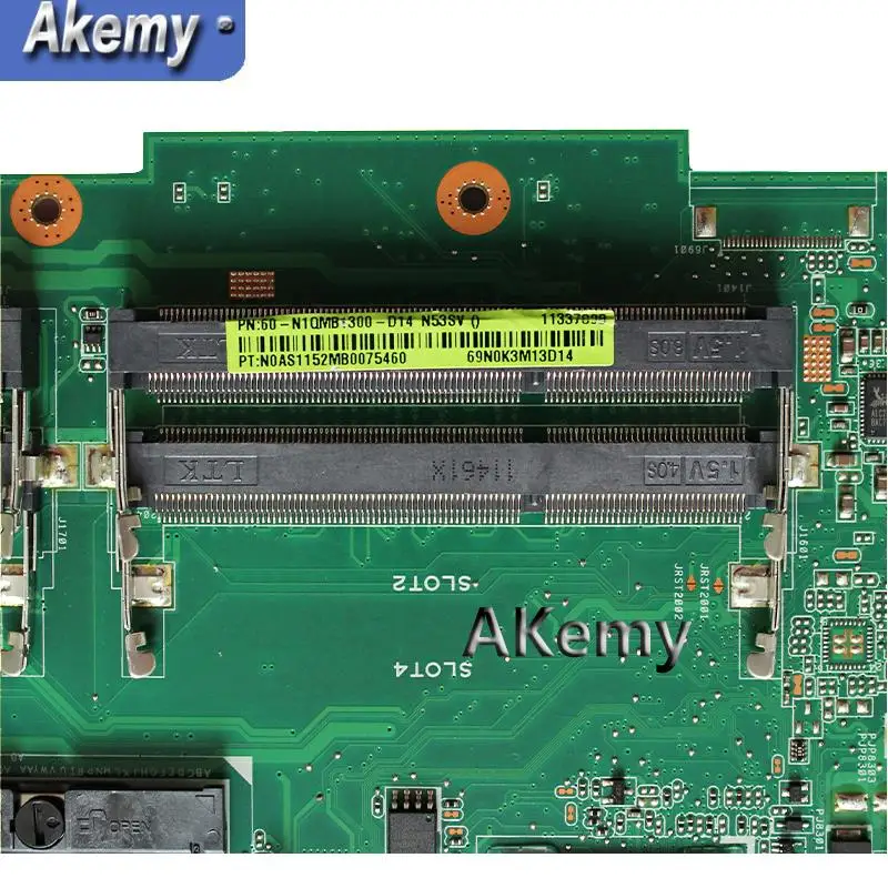 Материнская плата AK N53SV для ноутбука ASUS N53SN N53SM N53S N53 протестированная