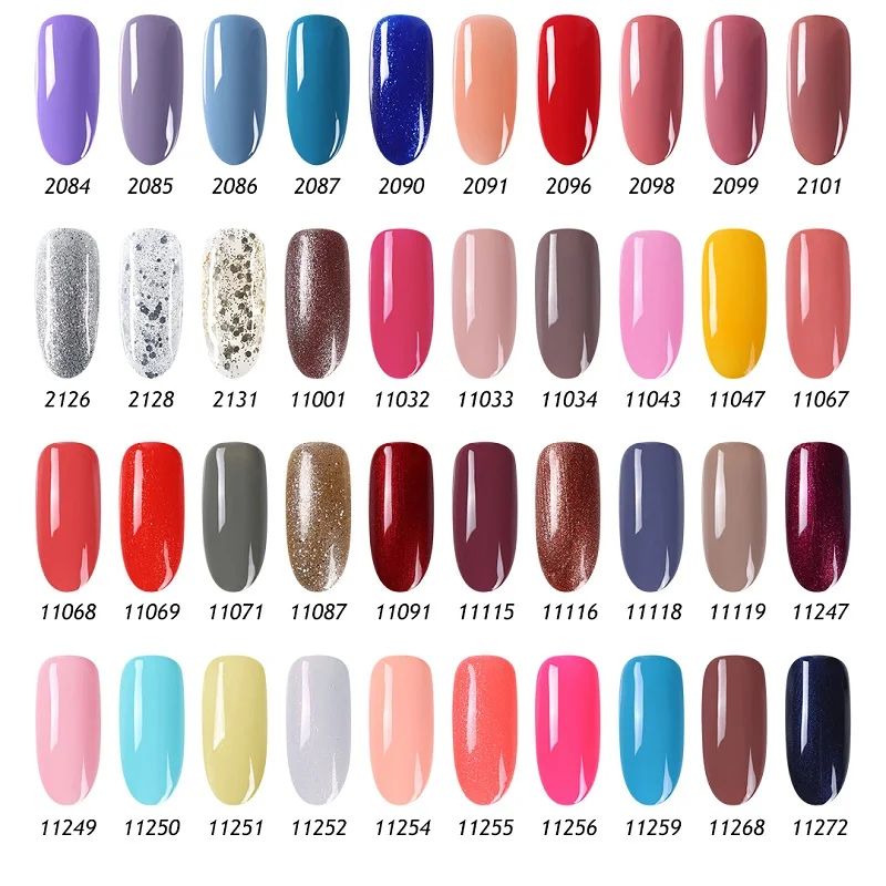 NAILCO отмачиваемый лак 8 мл красная серия УФ светодиодный Гель Полупостоянный